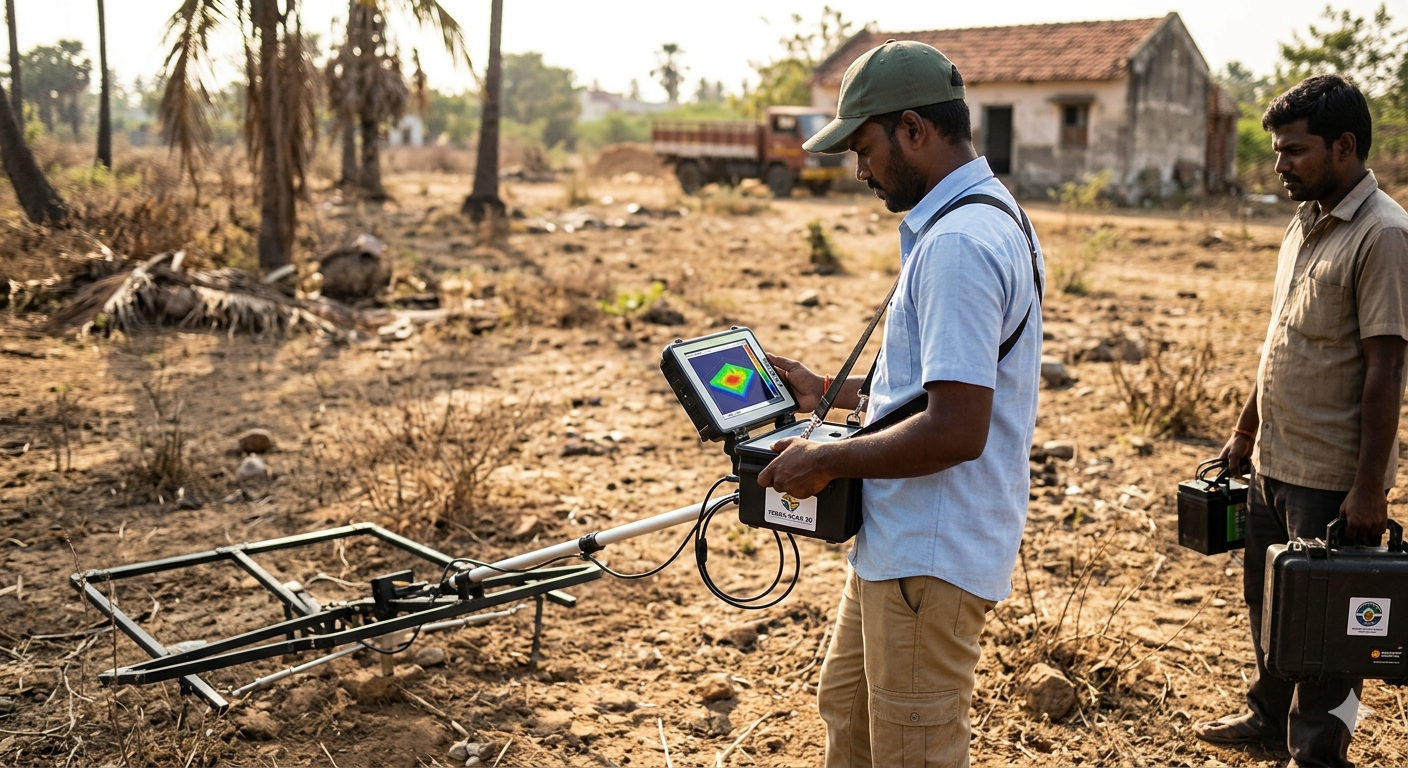 3D Ground Imaging Detectors